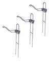 Ver imagem 1 de Kit 03 Suportes Para 1 Vara De Pesca Manivela Com Regulagem