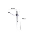 Ver imagem 4 de Kit 03 Suportes Para 1 Vara De Pesca Manivela Com Regulagem