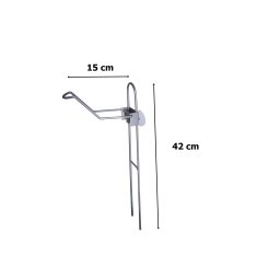 Kit 03 Suportes Para 1 Vara De Pesca Manivela Com Regulagem - 4