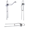Kit 03 Suportes Para 1 Vara De Pesca Manivela Com Regulagem - 3