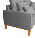 Ver imagem 4 de Sofá Beny Living Pés e Base de Madeira Linho Império Estofados
