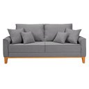 Ver imagem 3 de Sofá Beny Living Pés e Base de Madeira Linho Império Estofados