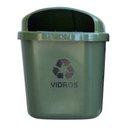 Ver imagem 5 de Cesto Individual Coleta Seletiva 40 L Para Poste Ou Parede:Azul