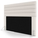 Ver imagem 2 de Cabeceira Cama Box Casal Queen 160cm Rubi W01 Linho Cru - Mpozenato
