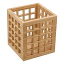 Ver imagem 1 de Porta Utensílios Vazado de Bambu 13cm - Oikos