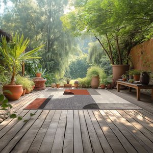 Tapete 150x200cm New Colors Outdoor Tapetes São Carlos