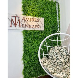 Kit 10 Placa Revestimento Parede Quadro Jardim Vertical Artificial Acabamento Decoração Flexivel - 7