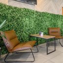 Ver imagem 5 de Kit 10 Placa Revestimento Parede Quadro Jardim Vertical Artificial Acabamento Decoração Flexivel