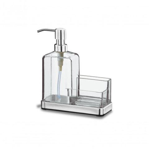 Organizador de Pia - Elegance 19,5 X 16 X 7,5 Cm Cristal Brinox