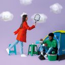 Ver imagem 3 de Raquete Elétrica Recarregável Mata Pernilongos Bivolt Mor