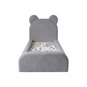 Ver imagem 5 de Cama Montessoriana Juvenil Segura e Confortável Soft com Colchão Cinza