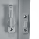 Ver imagem 7 de Porta Sanfonada Pvc Translucida 210x96 Cinza