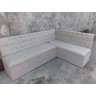Conjunto Canto Alemão Baú Encosto Captone Suede (1,20x1,50):café com Leite - 2