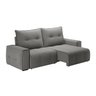 Sofá 4 Lugares Retrátil Reclinável Molas Ensacadas 230cm Palladium Arte Cúbica Estofados - 2