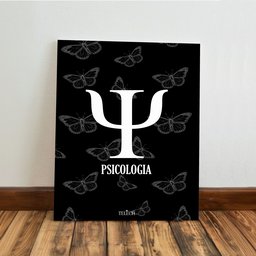 Kit 3 Quadro Decorativo Psicologia Cérebro Mente Consultório 28x20cm - 6