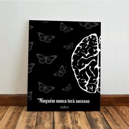 Kit 3 Quadro Decorativo Psicologia Cérebro Mente Consultório 28x20cm - 5