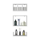 Ver imagem 2 de Kit 3 Nicho Decorativo Banheiro, Sala, Cozinha 100%MDF