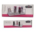 Ver imagem 1 de Kit 2 Organizadores Maquiagem Batons Cosméticos Resistente Fwb Organizador de Mesa, Organizador de M