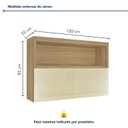 Ver imagem 3 de Armário 1 Porta Vidro Reflecta Inifinito Marquesa