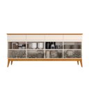 Ver imagem 3 de Buffet Aparador 187cm 4 Portas 4 Gavetas Magnum