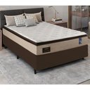 Ver imagem 1 de Cama Box Conjugado Solteiro com Colchão (88x66x188) Titan Firm Gazin Cr35316 Areia/marrom