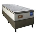 Ver imagem 2 de Cama Box Conjugado Solteiro com Colchão (88x66x188) Titan Firm Gazin Cr35316 Areia/marrom