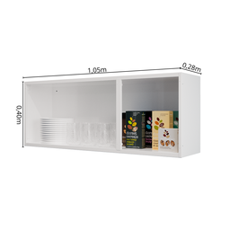 Armário de Cozinha em Aço 3 Portas 105cm Rose Itatiaia - 3