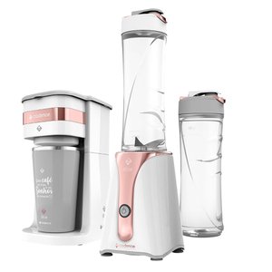 Kit Cadence Dream Rosé Gold - Blender e Cafeteira - 127V