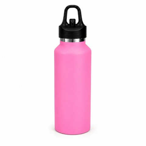 Garrafa Térmica Ms-940 700ml Inox 316 com Tampa de Abertura Rápida e Vedação Segura:Rosa