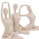 Ver imagem 3 de Escultura Yoga em Poliresina 19432-C Mart