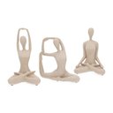 Ver imagem 2 de Escultura Yoga em Poliresina 19432-C Mart