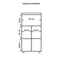 Ver imagem 2 de Kit Conjunto Escritório 3 Peças Studio Marrom Caemmun