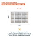 Ver imagem 3 de Forma de Silicone Gelo Papinhas Forno Freezer 15 Cubos Oikos