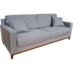 Sofá Slim Living Vintage 3 Lugares 220cm em Linho Arte Cúbica Estofados - 6