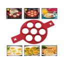 Ver imagem 3 de Forma Silicone Para Ovos Panquecas Antiaderente Flippin