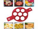 Ver imagem 3 de Forma Silicone Para Ovos Panquecas Antiaderente Flippin