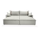 Ver imagem 2 de Sofá Valence Slim sem Caixa Premium 1,60m Softgel 33 Linho Palha