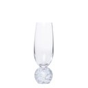 Ver imagem 1 de Jogo 2 Taças para Espumante de Cristal e Mármore Branco 210ml 23109 Mart