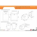 Ver imagem 3 de Forno Elétrico Fischer Infinity Touch de Embutir 82 Litros Branco 5727