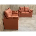 Ver imagem 2 de Sofá 2 e 3 Lugares Terra Cota 604 Paris