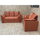 Ver imagem 4 de Sofá 2 e 3 Lugares Terra Cota 604 Paris