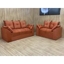 Ver imagem 3 de Sofá 2 e 3 Lugares Terra Cota 604 Paris