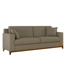 Sofá Slim Living Vintage 3 Lugares 220cm em Linho Arte Cúbica Estofados - 2