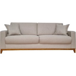 Sofá Slim Living Vintage 3 Lugares 220cm em Linho Arte Cúbica Estofados - 4