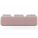 Ver mais imagens de Sofá 4 Lugares com Chaise Direito Sala Living 288cm Arlo F04 Veludo Rosê- Lyam Decor