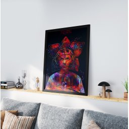 Quadro Decorativo Moldura Preta 30x40cm Eleven - 2
