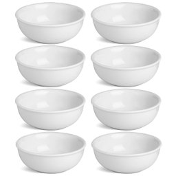 8 Tigelas de Porcelana Premium 650ml Chinesa Cumbuca - 2