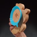 Ver imagem 4 de Prato Infantil Criança Bebê com Colher e Ventosa Home&co Dinossauro Bambu 3x18x18cm Natural