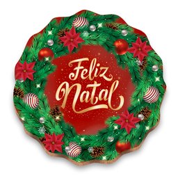 Tradição em Sua Decoração Natalina -guirlanda de Natal - Festas/natal/papai Noel/portas - 2
