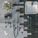 Ver imagem 4 de Cuba de Apoio Deca 40x40 L.11040.m.17 Quadrada com Mesa Branca